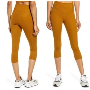 Size Large Girlfriend Collective Compressive High-Rise Legging in Saddle